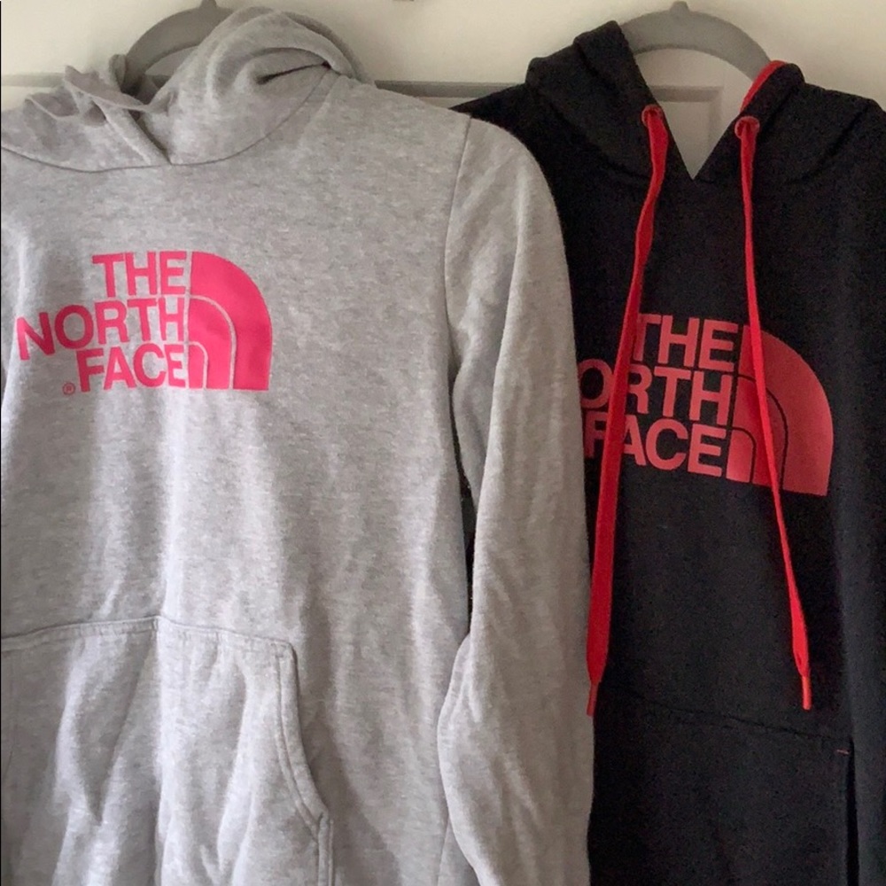 North Face sweatshirts (M&W)